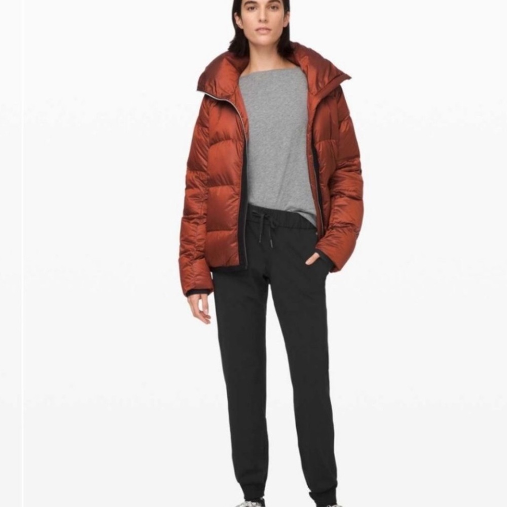 Lululemon Ready to Fleece Jogger in Heathered Black 8
